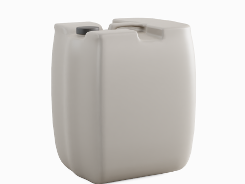 Plastic Canister B 05 3Dモデル