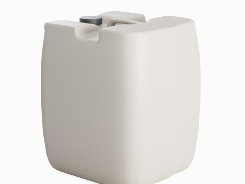Plastic Canister B 05 3Dモデル
