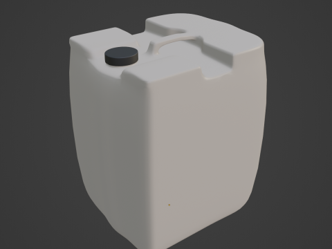 Plastic Canister B 05 3Dモデル