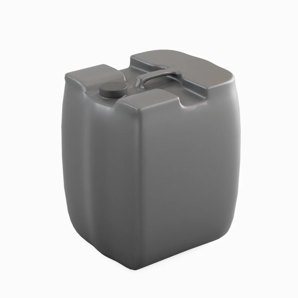 Plastic Canister B 06 3D Model .c4d .max .obj .3ds .fbx .stl .blend
