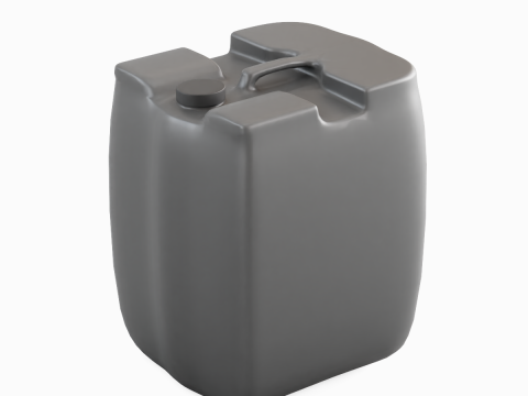 Plastic Canister B 06 3Dモデル