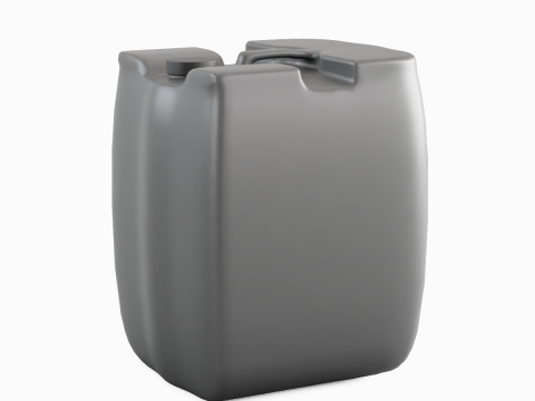 Plastic Canister B 06 3D Модель