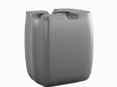 Plastic Canister B 06 3D Model