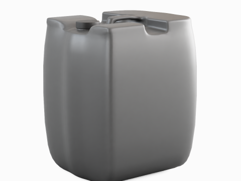 Plastic Canister B 06 3D Модель
