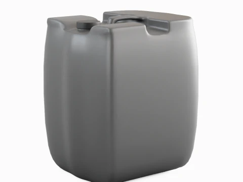 Plastic Canister B 06 3D Model