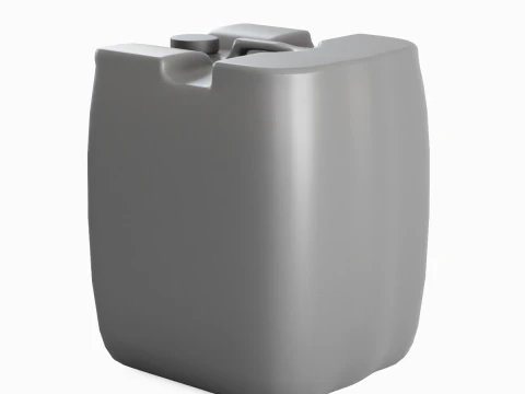 Plastic Canister B 06 3D Model