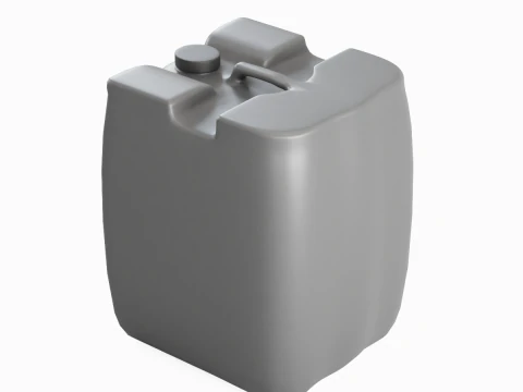 Plastic Canister B 06 3D Model