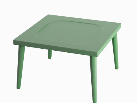 Plastic Table 02 3D Model