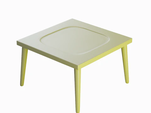 プラスチックテーブル03 3Dモデル