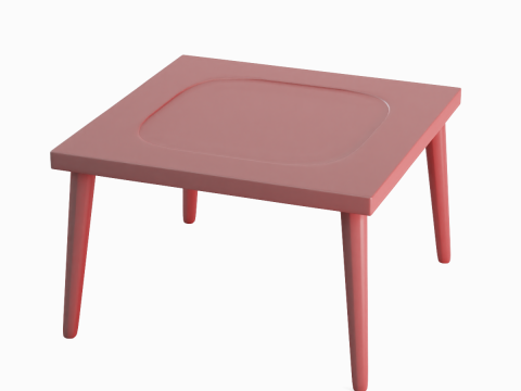 Plastic Table 04 3Dモデル