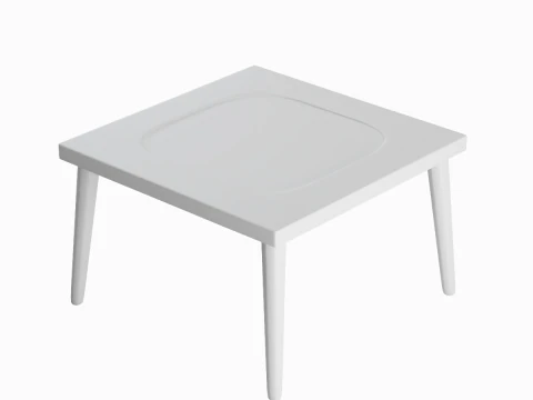 塑料桌05 3D 模型