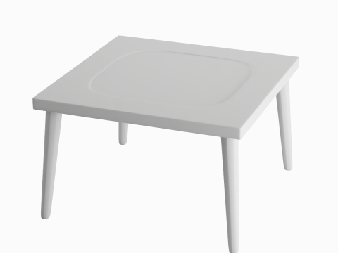 Plastic Table 05 3Dモデル