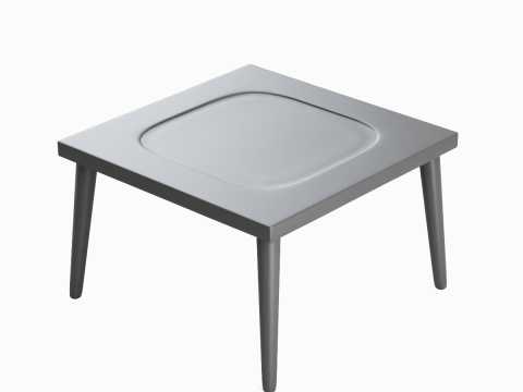 Plastic Table 06 3D Model