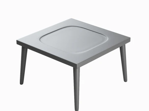 プラスチックテーブル06 3Dモデル