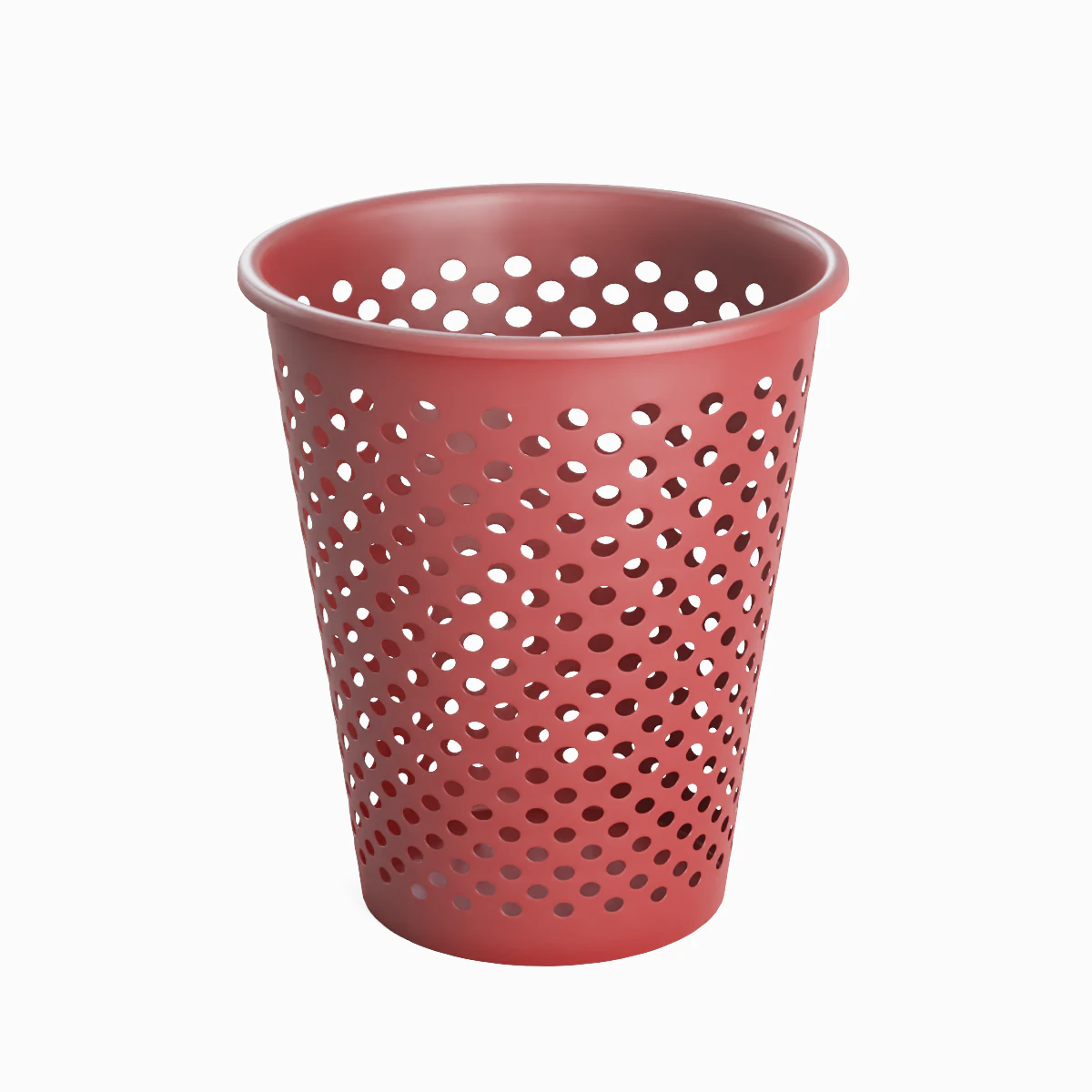 Plastic Trash Bin 05 3D Model .c4d .max .obj .3ds .fbx .stl .blend