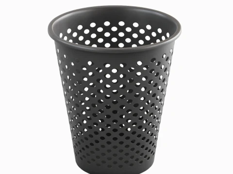 Пластиковий контейнер для сміття 07 3D Модель