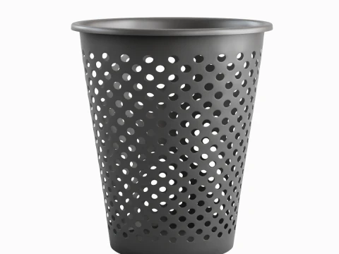 Пластиковий контейнер для сміття 07 3D Модель