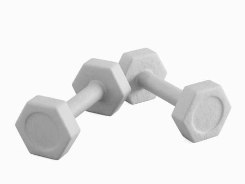 Small Rubber Dumbell 02 3Dモデル
