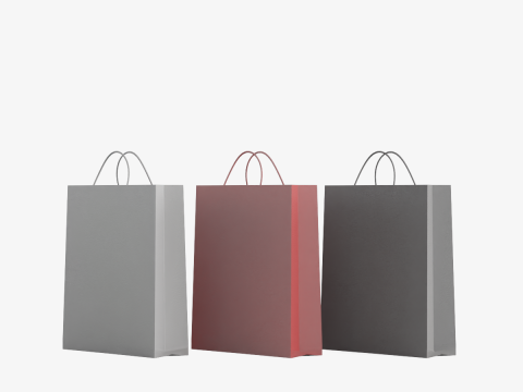 Shopping Bags 3D मॉडल