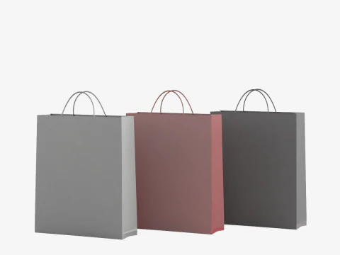 Shopping Bags 3D Model