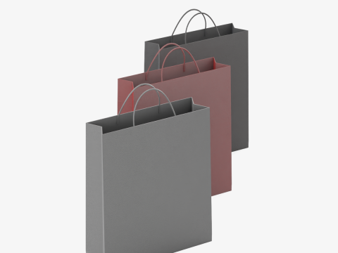 Shopping Bags 3D मॉडल