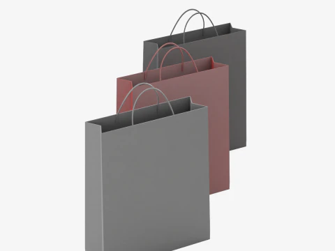 Shopping Bags 3D Model