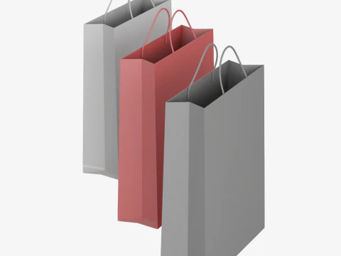 Shopping Bags 3D Model