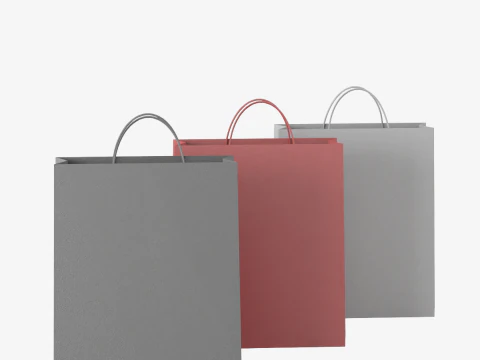 Shopping Bags 3D Model