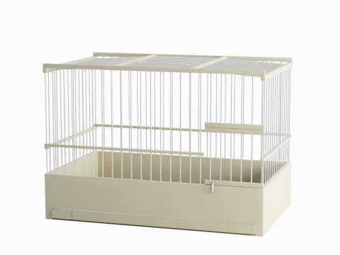 Small Birdcage 01 3D Model