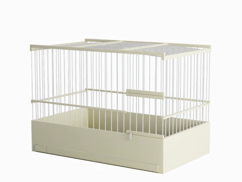 Small Birdcage 01 3D Model