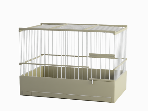 Small Birdcage 02 3D 모델