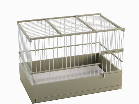Small Birdcage 02 3D 모델