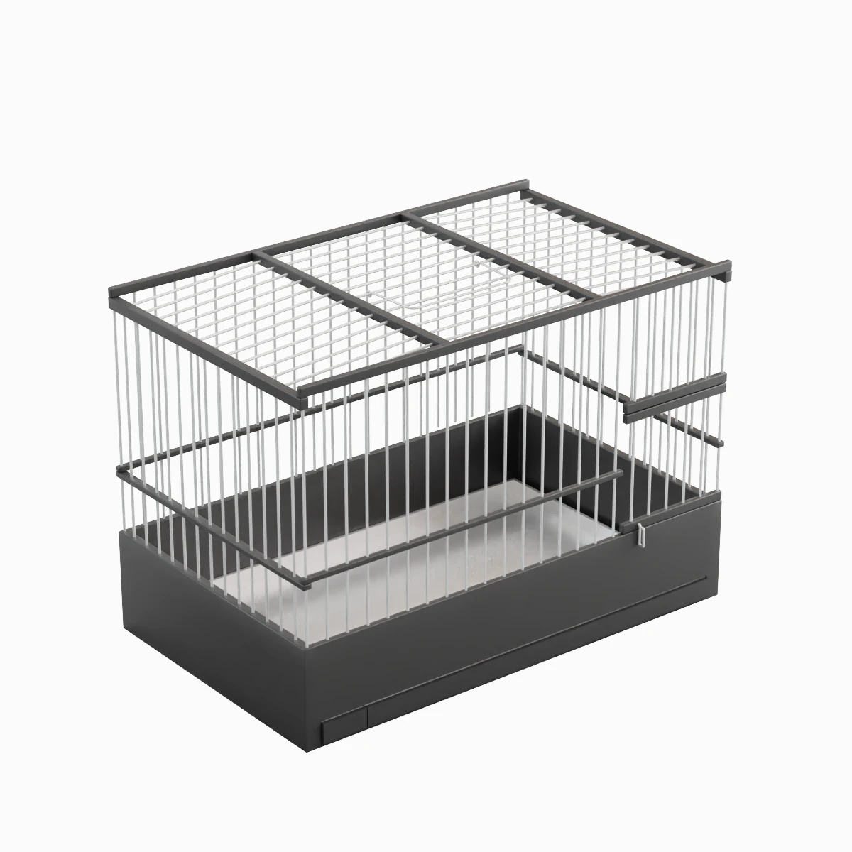 Small Birdcage 03 3D Model .c4d .max .obj .3ds .fbx .stl .blend