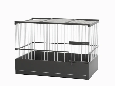 Small Birdcage 03 3D Model