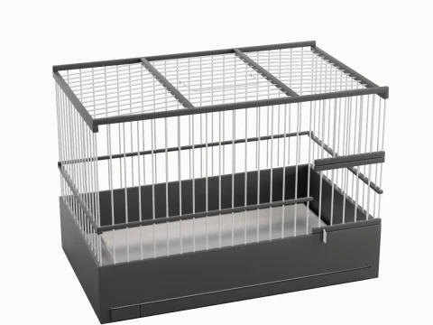 Small Birdcage 03 3D Model