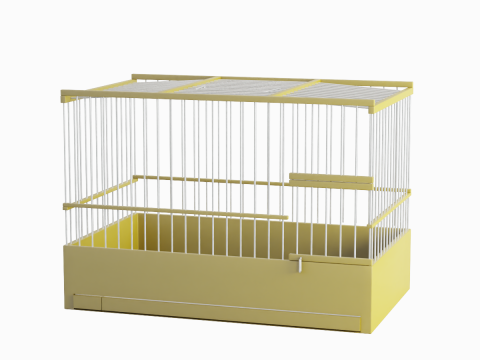 Small Birdcage 04 3Dモデル