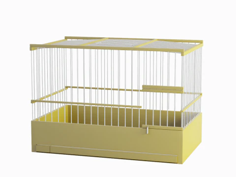Small Birdcage 04 3D Model