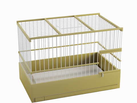 Small Birdcage 04 3Dモデル