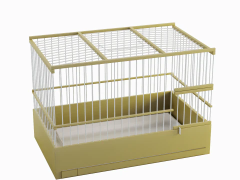 Small Birdcage 04 3D Model