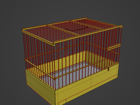 Small Birdcage 04 3Dモデル