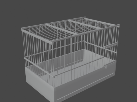 Small Birdcage 04 3Dモデル