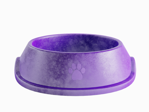 Used Metal Dog Bowl 03 Modelo 3D