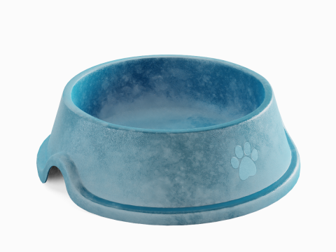 Used Metal Dog Bowl 04 3Dモデル