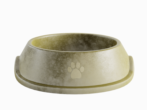 Used Metal Dog Bowl 05 Modèle 3D