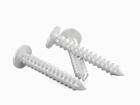 Aluminium Screw 01 3Dモデル