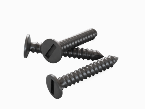 Aluminium Screw 02 3D Модель