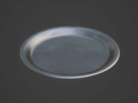 Steel Plate A 01 3D Model
