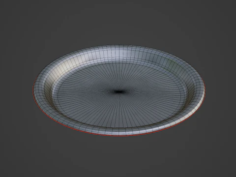 Steel Plate A 01 3D Model