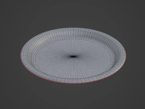 Steel Plate A 03 3D Model