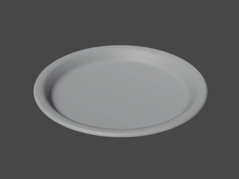 Steel Plate A 03 3D Model